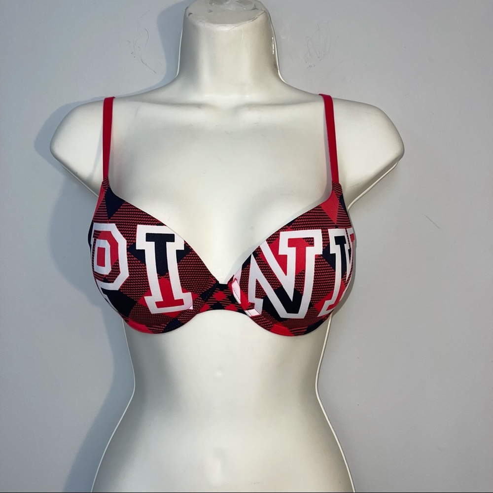 Pink Victoria Secret Wear Everywhere Push Up Bra